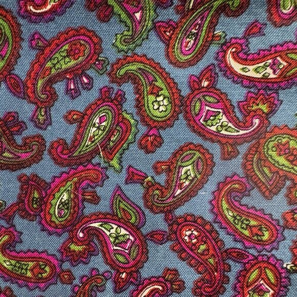 Quilt Fabric Vintage 8 Fat Quarters Blue #11 - Picture 6 of 9